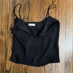 Aritzia babaton cowlneck top